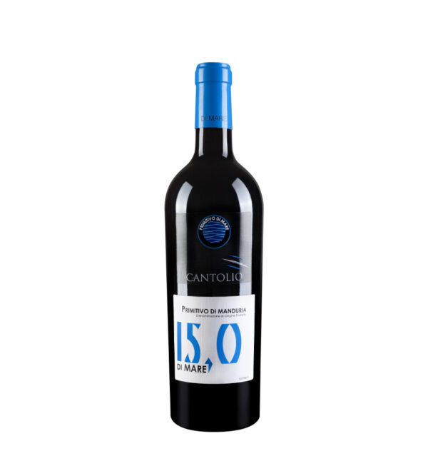 CANTOLIO PRIMITIVO DI MARE 15 0,75L