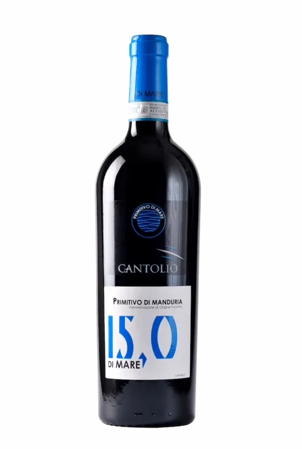CANTOLIO PRIMITIVO DI MARE 15 0,75L