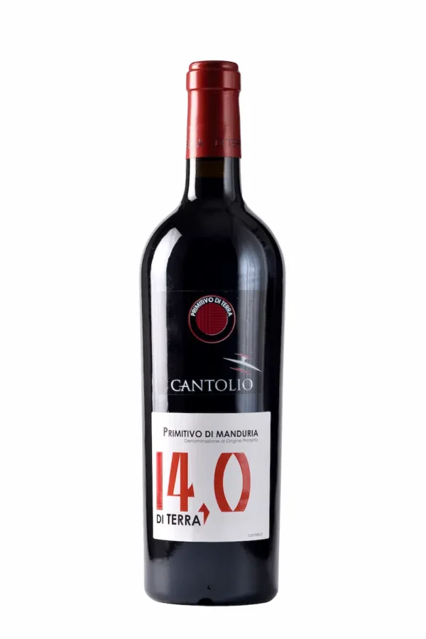 CANTOLIO PRIMITIVO DI MANDURIA DI TERRA 14 0,75L