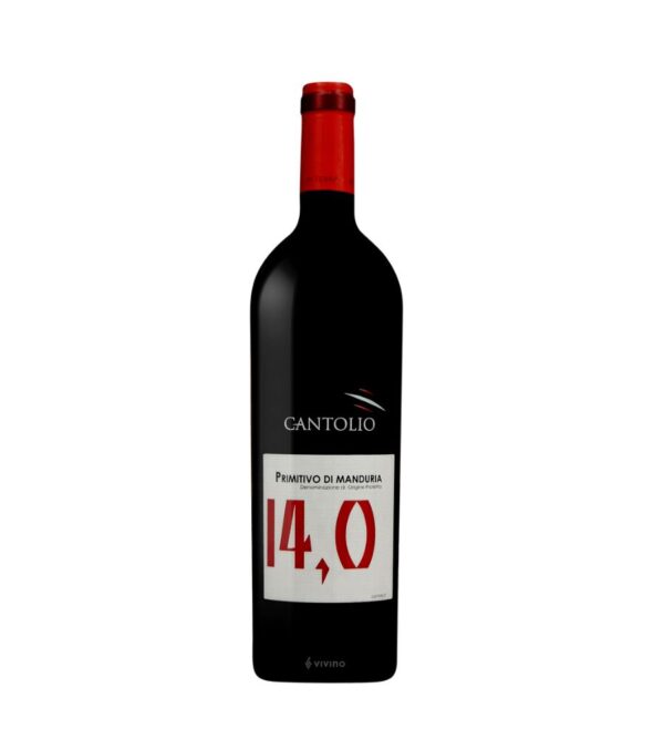 CANTOLIO PRIMITIVO DI TERRA 14 0,75L